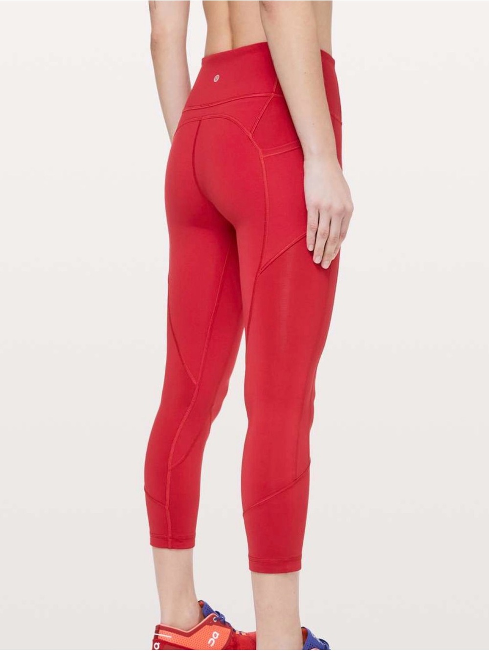 Lululemon All The Right Places Crop II *23"
Dark Red size 8